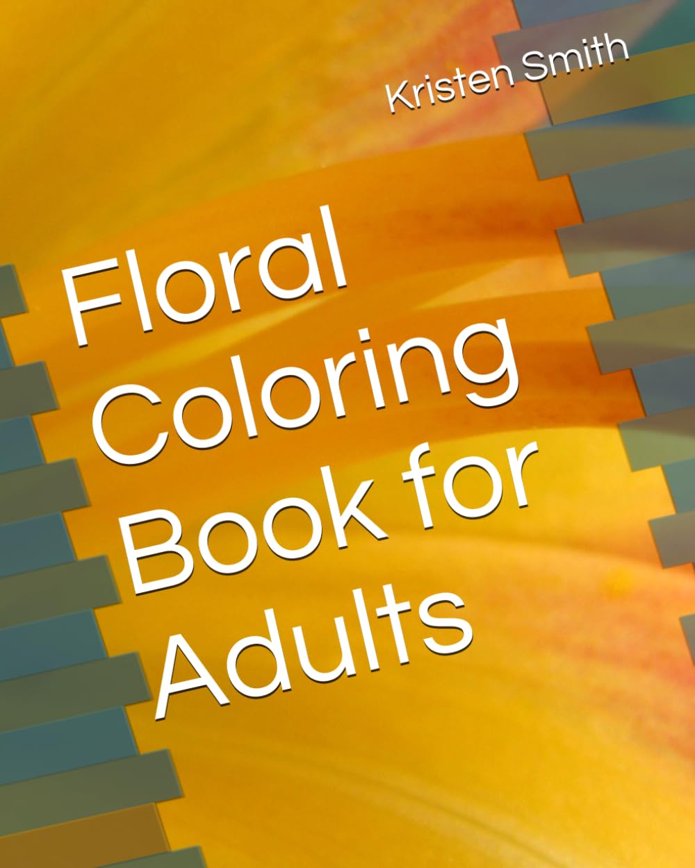 Floral Coloring Book for Adults