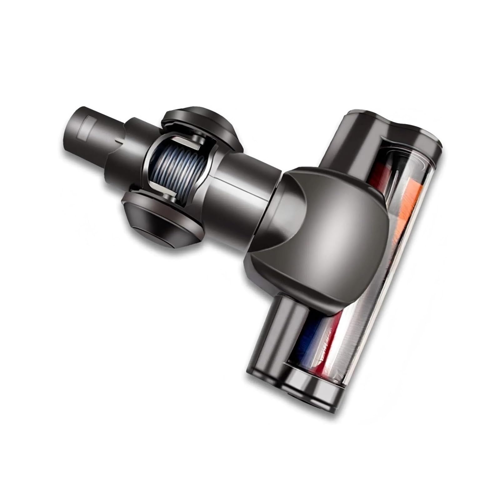 Compatible Con Dyson V6 A-Type / DC42 / DC44 DC45 DC58 DC59 DC61 DC62 DC74. Herramienta De Suelo Con Cabezal De Cepillo De Rodillo Suave Para Aspiradora