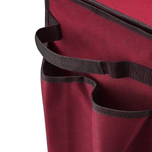 Elf Stor 83-DT5052 1074 Ultimate Organizer Holiday Storage for Gift Wrap and Bags, Red