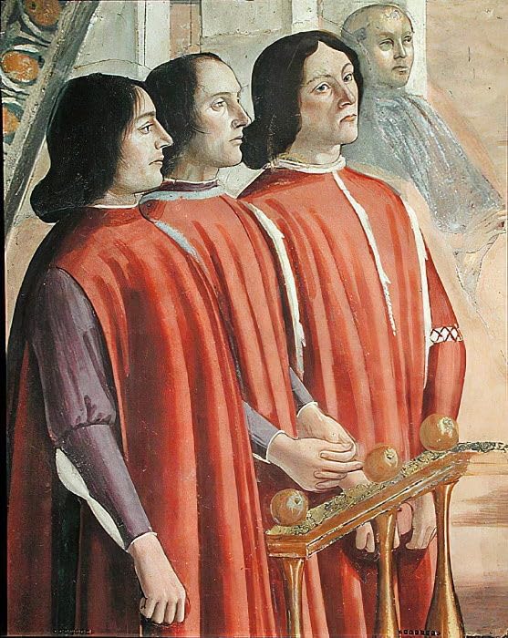 Tableau sur toile Domenico Ghirlandaio 60x90cm pour déco chambre