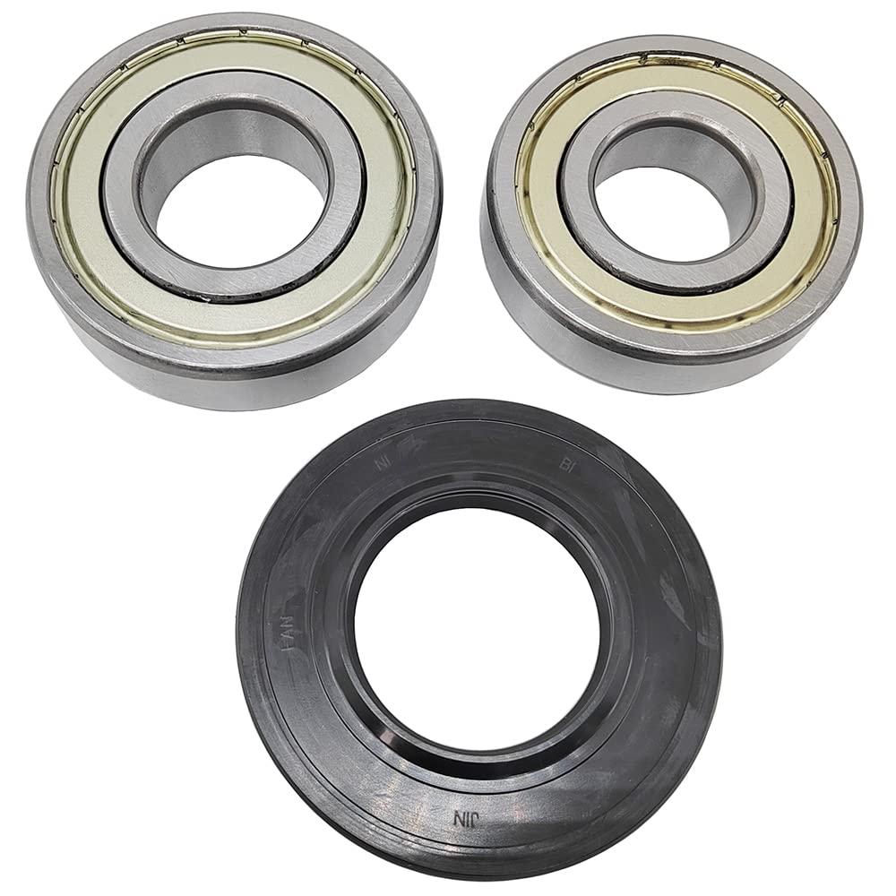 Washer Seal Bearing Kit for Samsung Replacement Parts DC62-00156A 6601-002632 6601-002516 6601-003008 6601-003009 Compatible for Samsung Washer Tub Bearing Seal Kit
