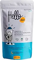 Hellobrain Suplemento de Saúde Cerebral, Nootropic, Foco e Concentração, Performance Cognitiva, Vegano e Sem Glúten, 30 Cápsulas (15 doses)