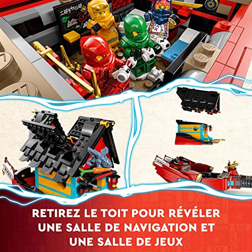 LEGO Ninjago QG des Ninjas 71797 - vue 8