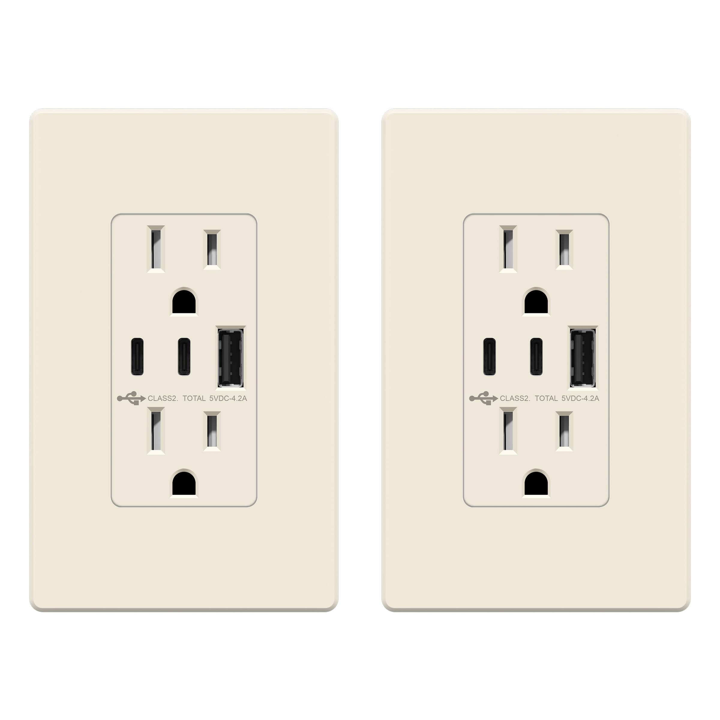 TOPGREENER USB Outlet - Charge 3 Devices! -11