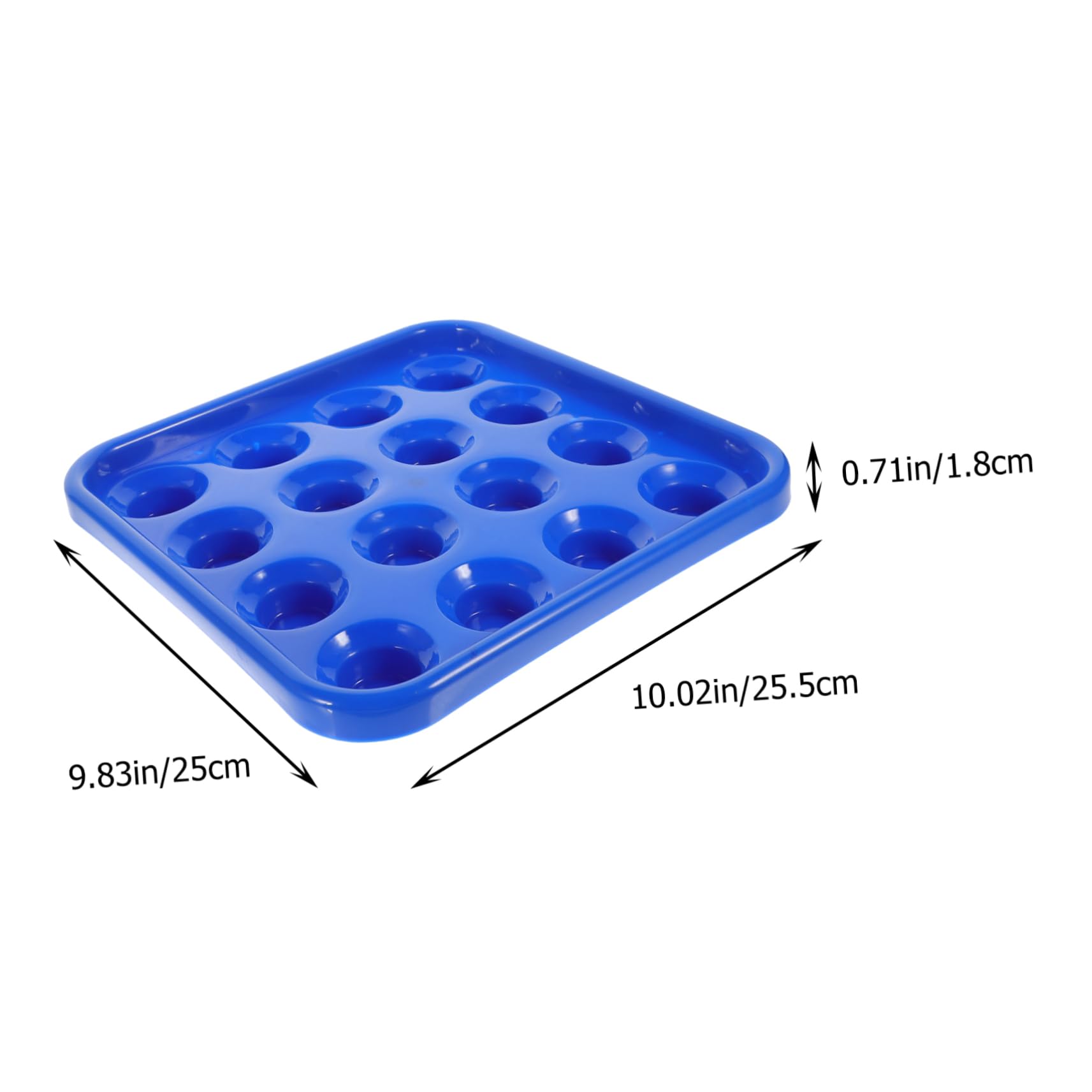 HANABASS Pool Ball Holder Snooker Ball Storage Plastic Pool Table Accessory Sturdy Billiards Tray