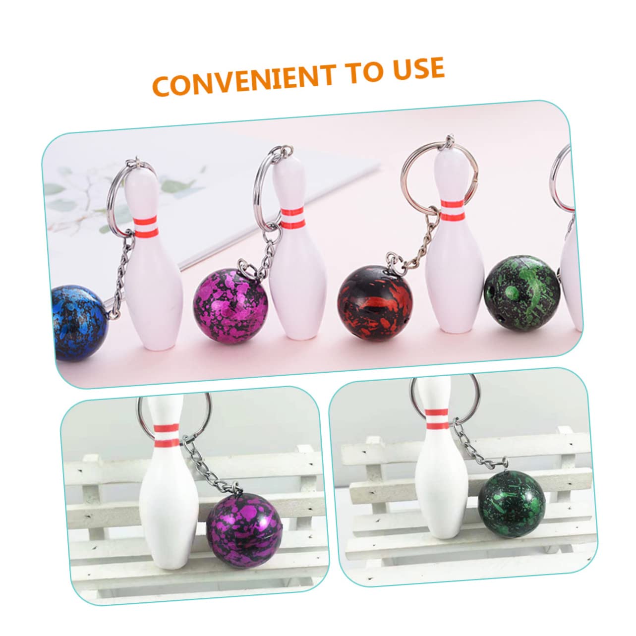 SUPVOX 6 Borse Portachiavi In ​​Pvc Per Valigie Per Bambini