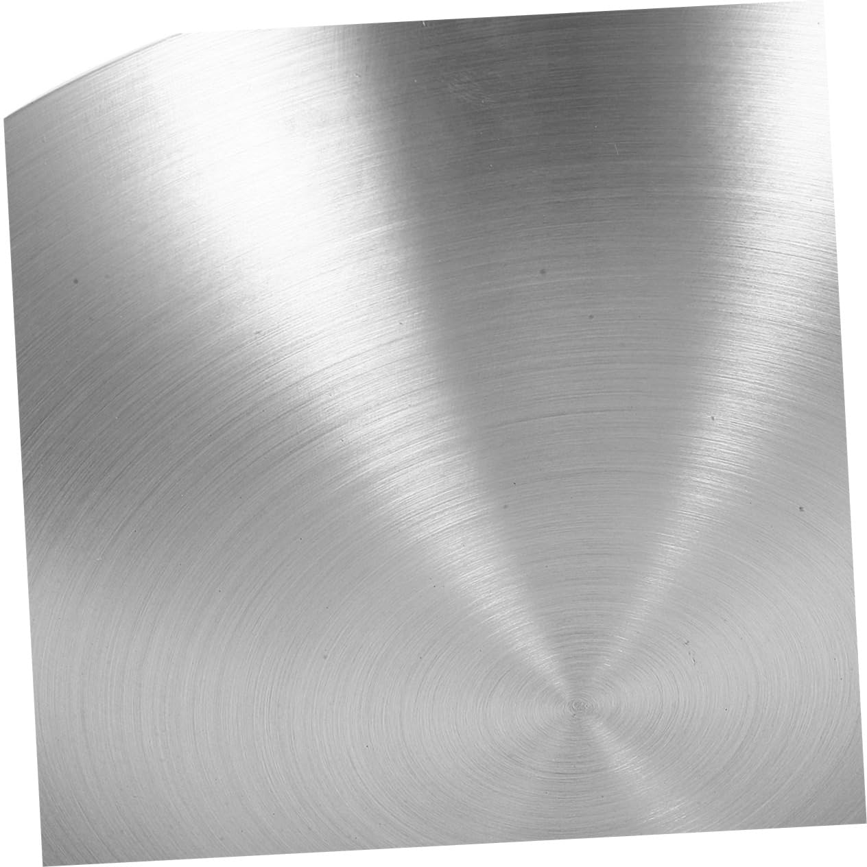 Ciieeo Wok aus Edelstahl mit Rundem Boden, 31, 75cm, Silber | Aufhängestange, zum Servieren, Braten und Kochen, für Küche, Restaurant und Zuhause