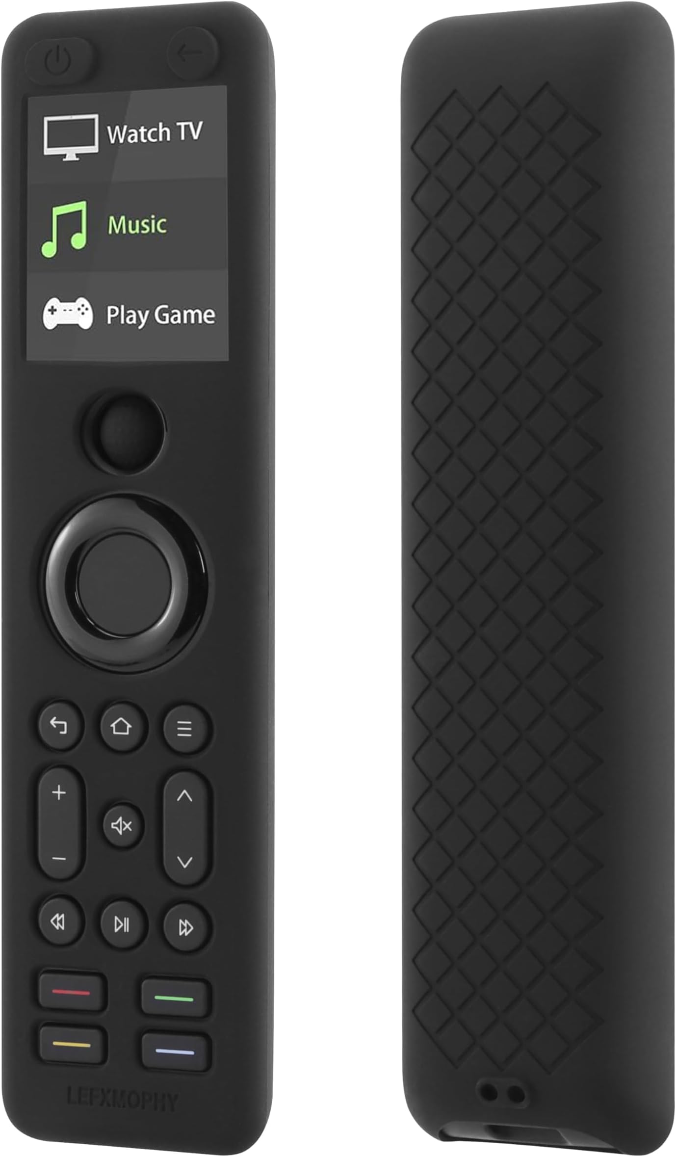 Case for SofaBaton X1S Universal Remote Control Replacment Cover Silicone Protective Sleeve - Black