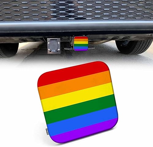 Vista 155 de Cubierta de enganche de remolque de 2 pulgadas, águila calva, grunge, águila calva americana, bandera de Estados Unidos, cubierta de goma