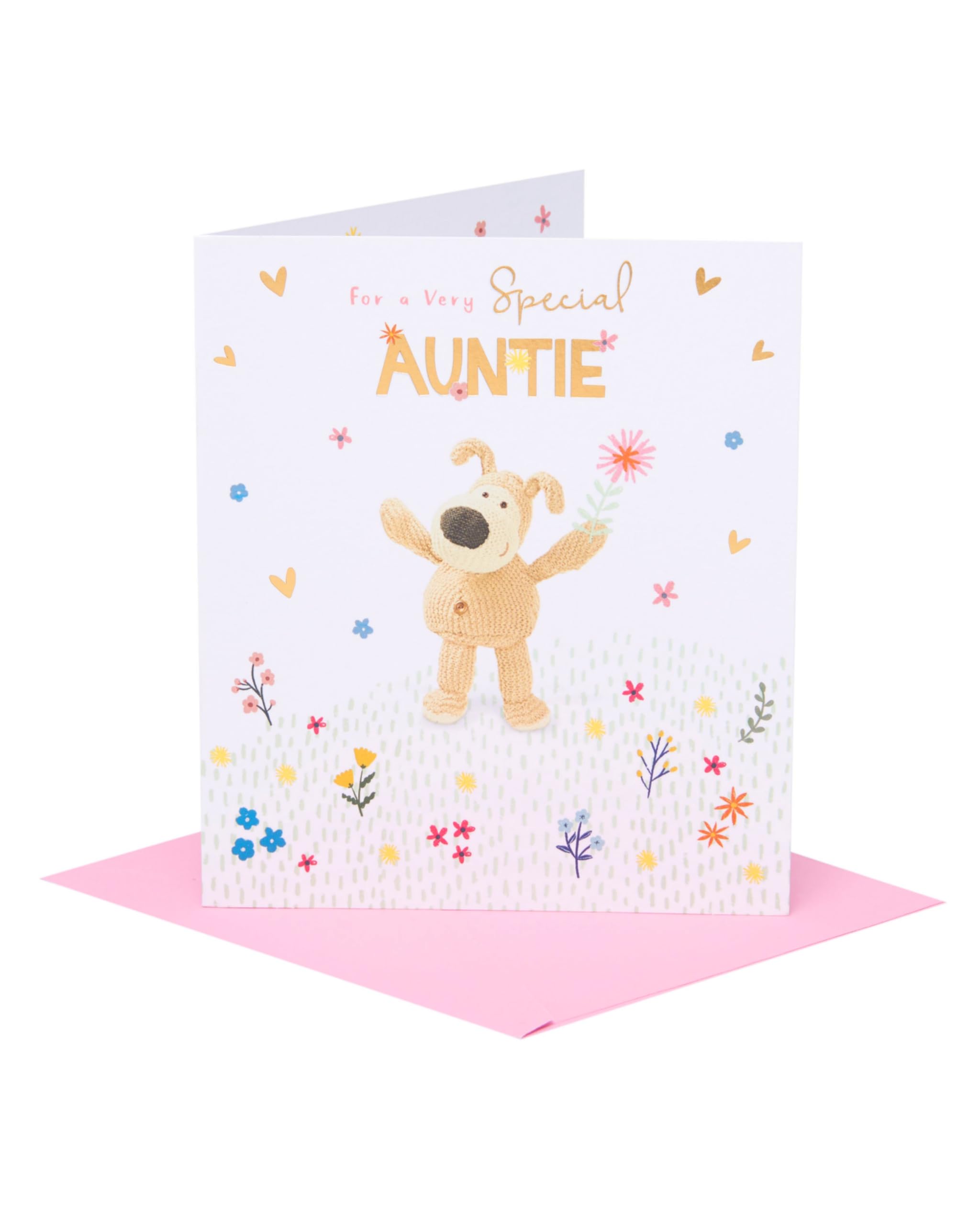Boofle Special Auntie Boofle's Bloom Cute Mother's Day Greeting Card