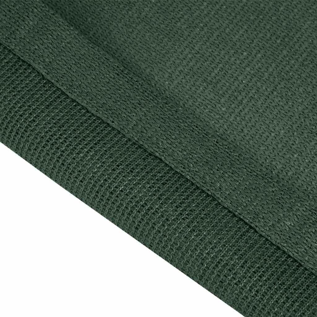 vidaXL Alfombra de Tienda de Campaña HDPE Camping Senderismo Aire Libre Deportes Accesorios Cómoda Alta Densidad Fijación Práctica Verde 300x600cm