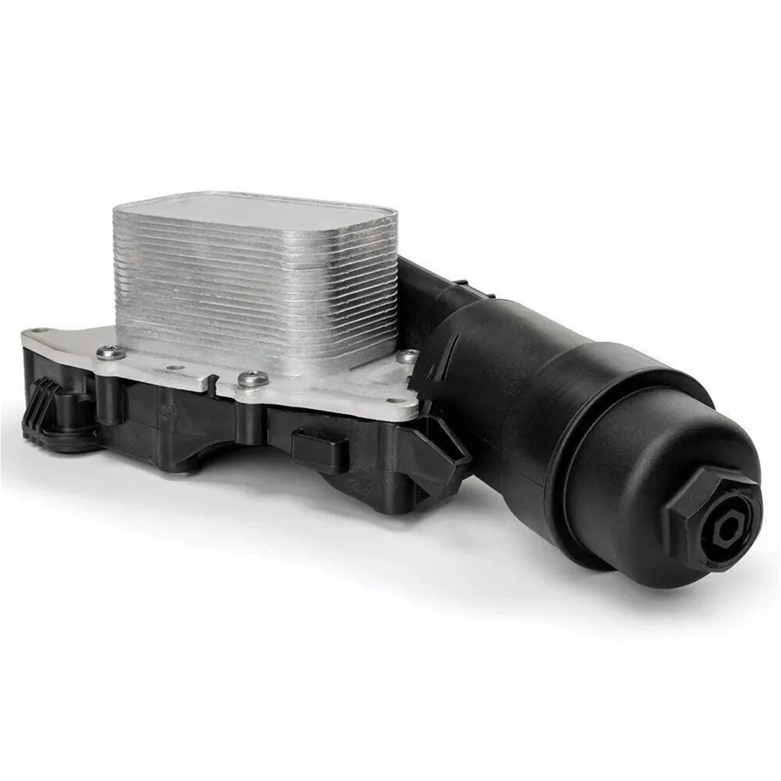 Radiatore Olio Motore Compatibile con BMW 2015-2020 F38 F48 I12 I15 I8 X1 X2 Alloggiamento Filtro radiatore Olio Motore in Alluminio 11428585235