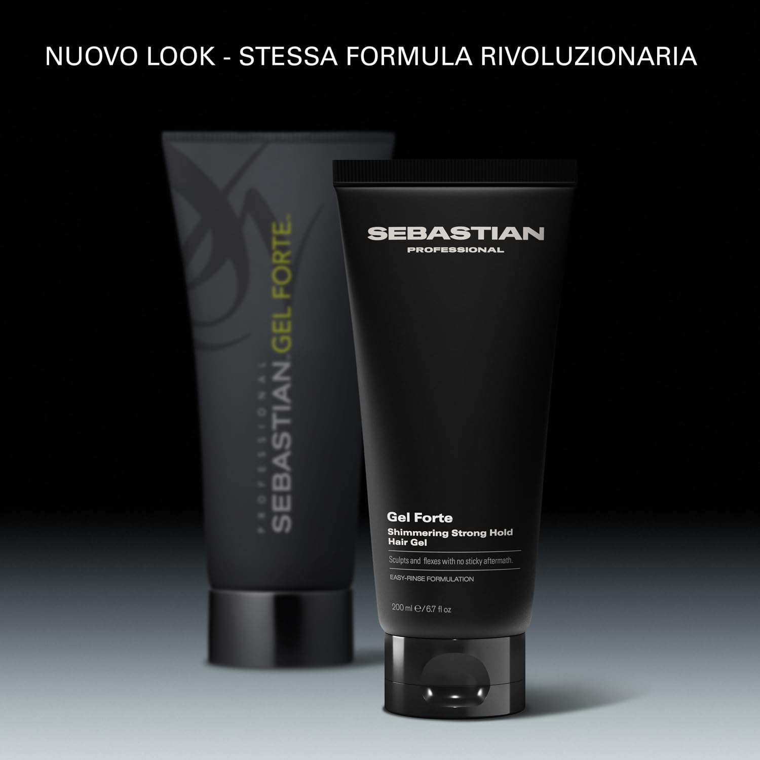 Sebastian Professional Gel Forte Shimmering Strong Hold Hair Gel - brillante con tenuta forte, facile da lavare via e non appiccicoso, per styling definiti e luminosi, 200ml