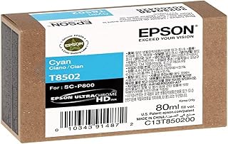 Epson T850200 T850 UltraChrome HD Cyan -Ink