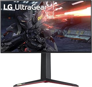LG 27GN95R-B Ultragear (3840 x 2160) Gaming Monitor with Nano IPS 1ms 160Hz Display, AMD FreeSync Premium Pro, USB A to B, Black,27 Inch