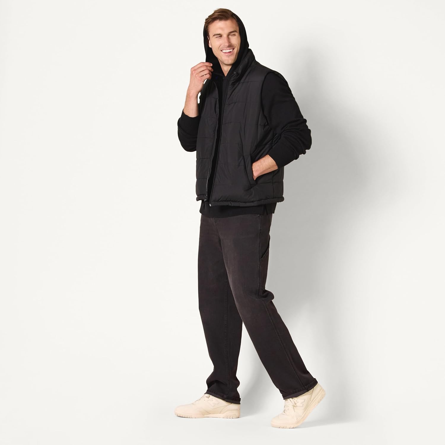 Amazon Essentials Men's Relaxed-Fit Hoodie Sweater - Image 6
