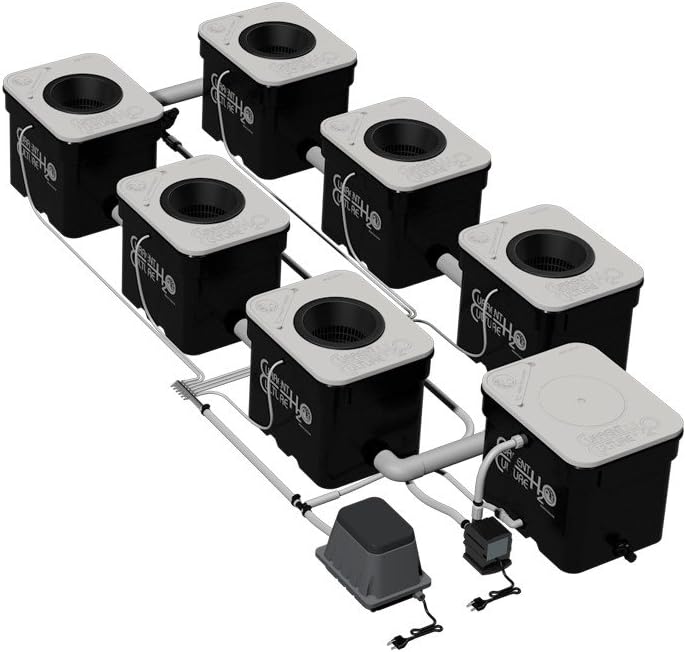 Under Current 6 XL UC6XL - 6 site - 8" net pot - 8 gallon grow modules - 90 watt - 120V