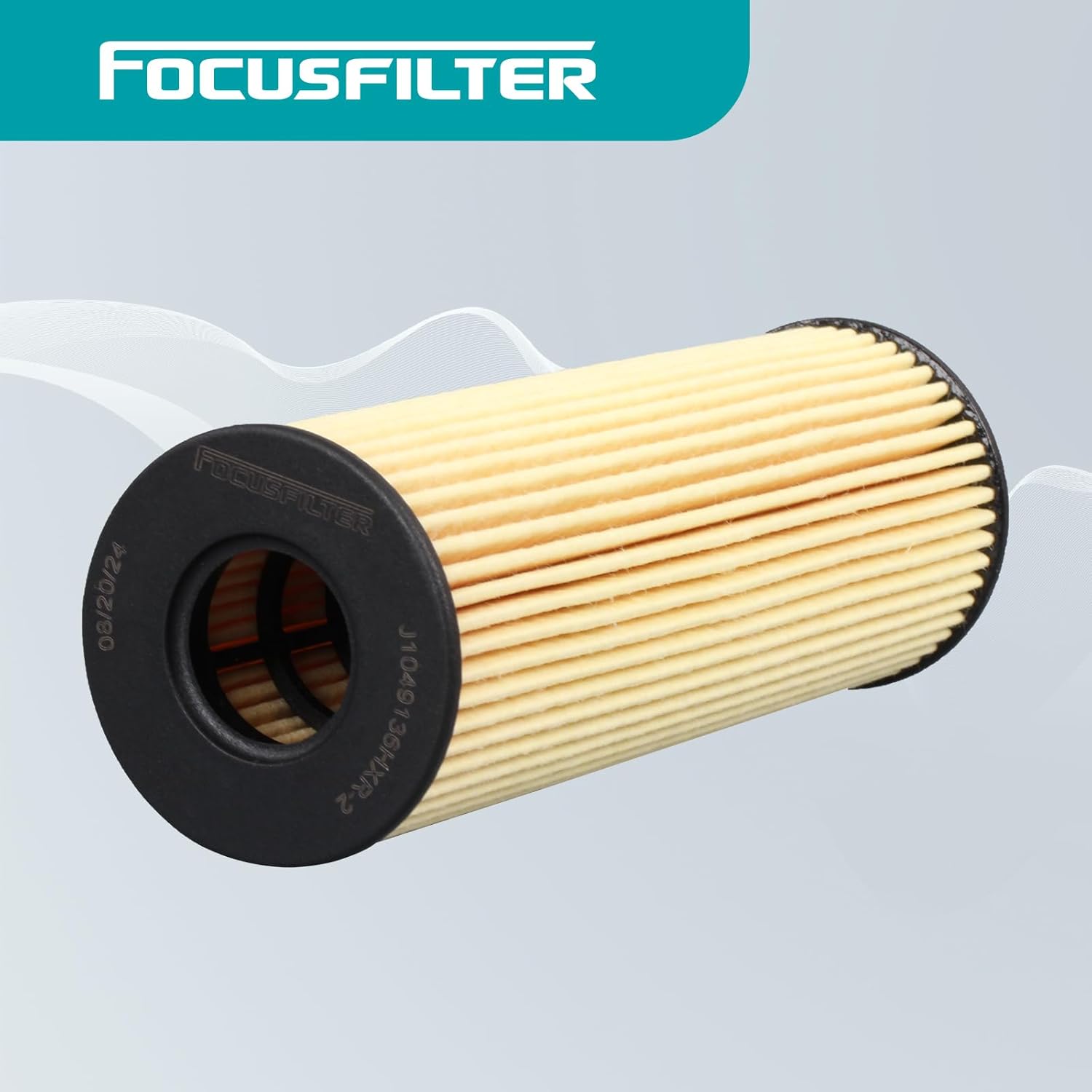 FOCUSFILTER FL2062 FT4Z-6731-A OEM Grade Oil Filter, 10K Miles Protection, fits Ford F150 / Lincoln, Replaces CH11955, FL2062A, WL10050, L38154, KU2Z-6731-A, KU2J-6731-AA, FT4E-6714-AA (Pack of 6)
