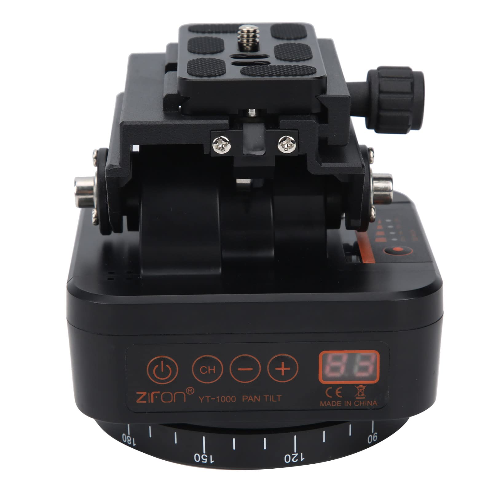 YT1000 Cámara de Control Remoto Inalámbrico con Cabeza de Bola Eléctrica Panorámica Rotación de 360° para Grabación de Video Compatible con la Mayoría de Las Cámaras para Entusiastas de la