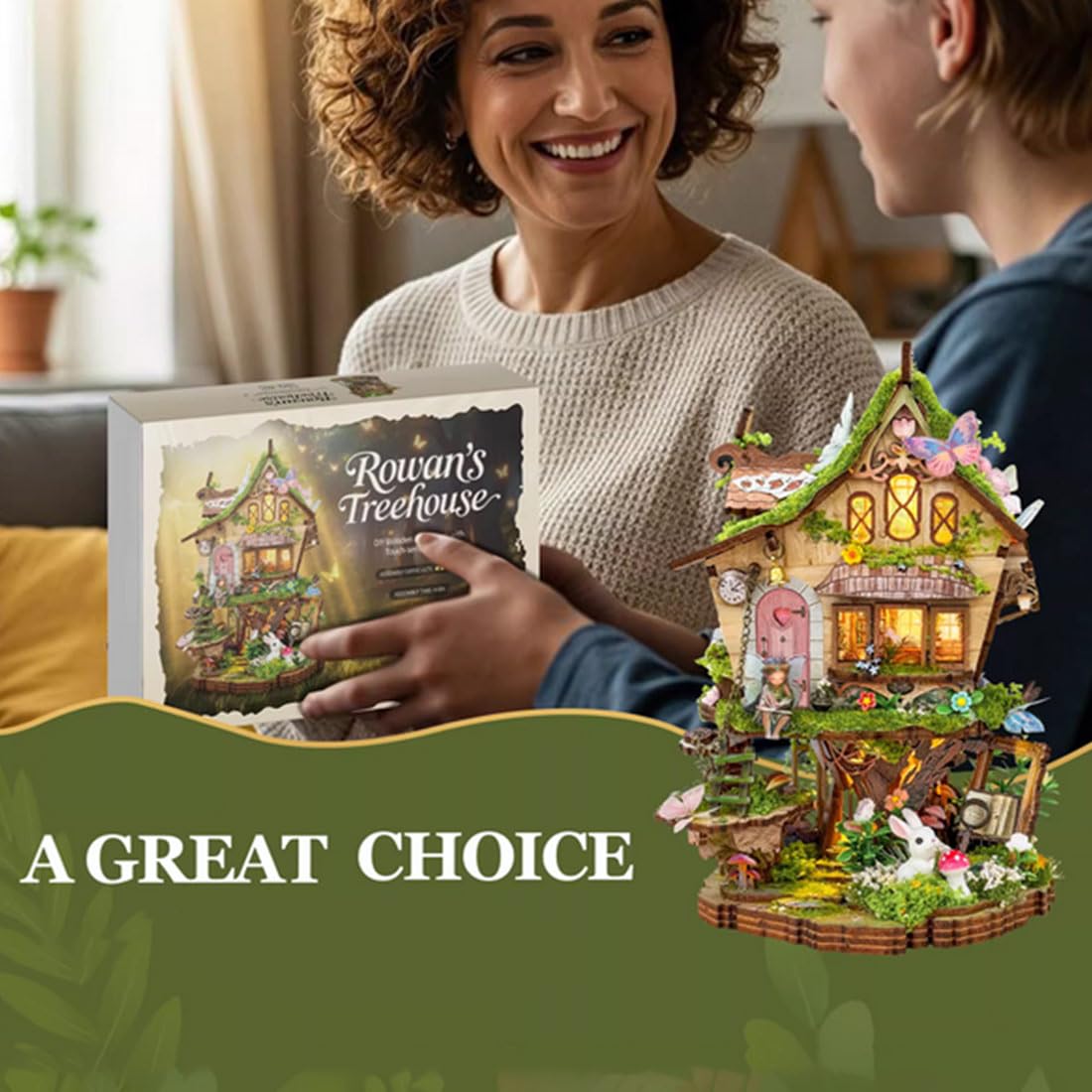 Drewniane puzzle 3D dla dorosłych do budowania, podświetlany domek na drzewie, drewniany książeczka, miniaturowy dom, DIY, zestaw modeli montażowych, kreatywna dekoracja domu i biura, prezent (137+