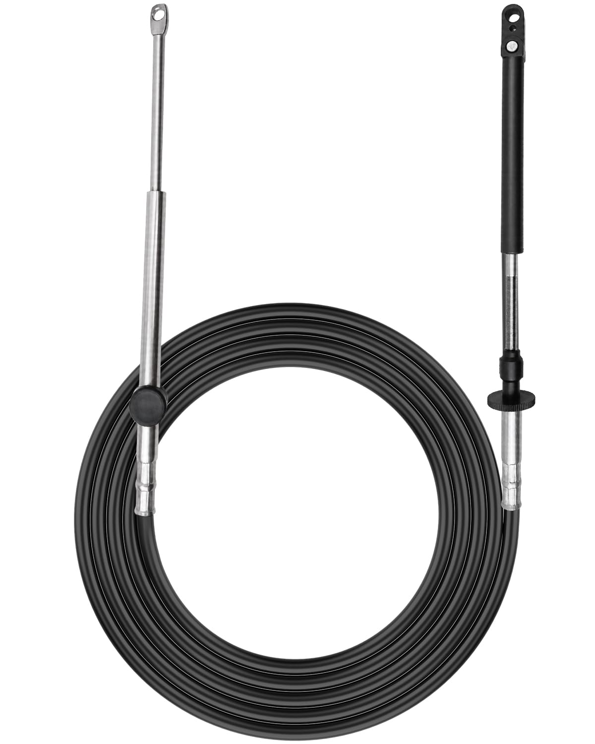 0173112 Câble de commande à distance de changement d'accélérateur pour Johnson Evinrude Omc 3,7 m | Convient pour les moteurs Brp E-Tec et Ficht de 1979 à aujourd'hui, remplace 173112