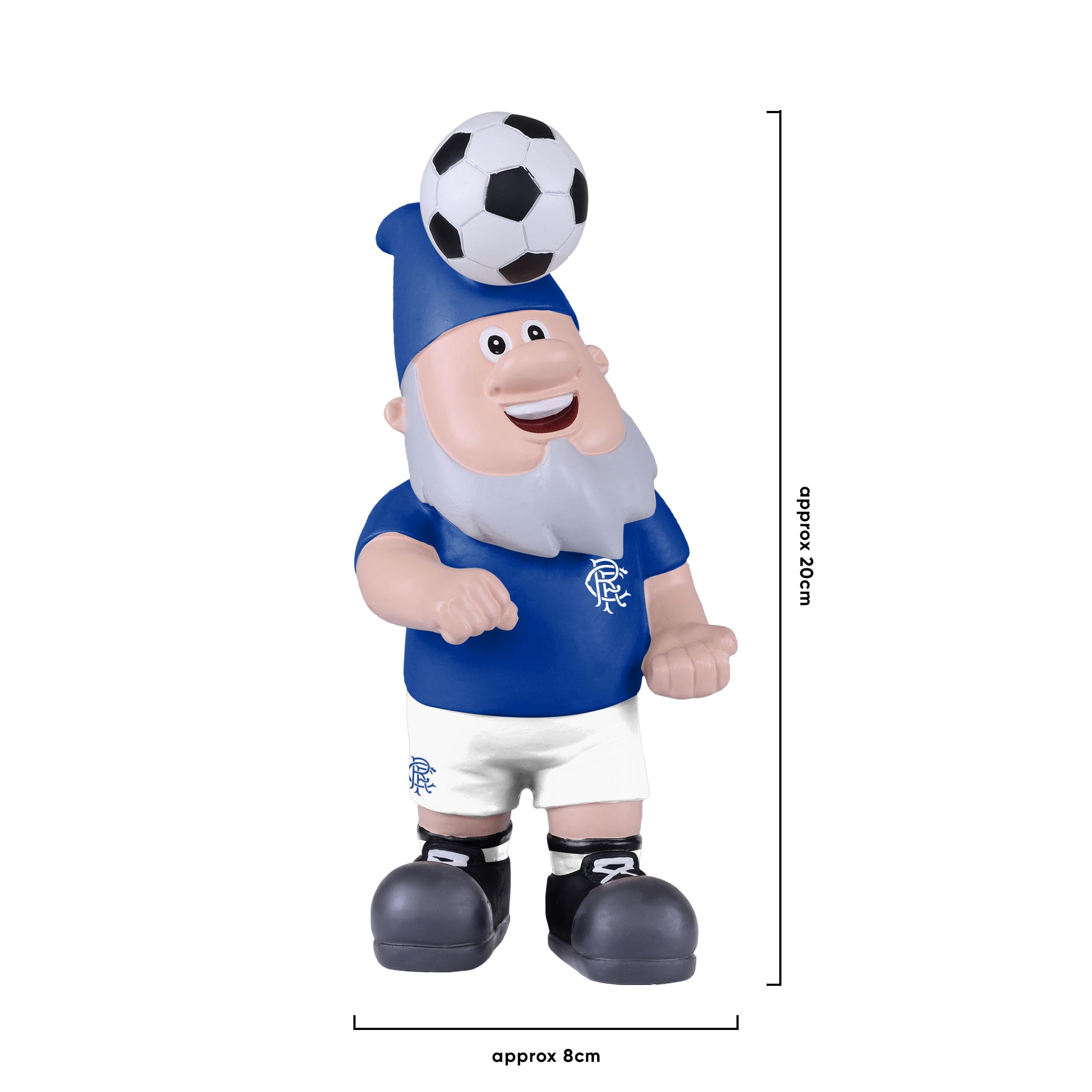 FOCO Officially Licensed Rangers FC Header Ball Gnome, 20 cm - Image 4