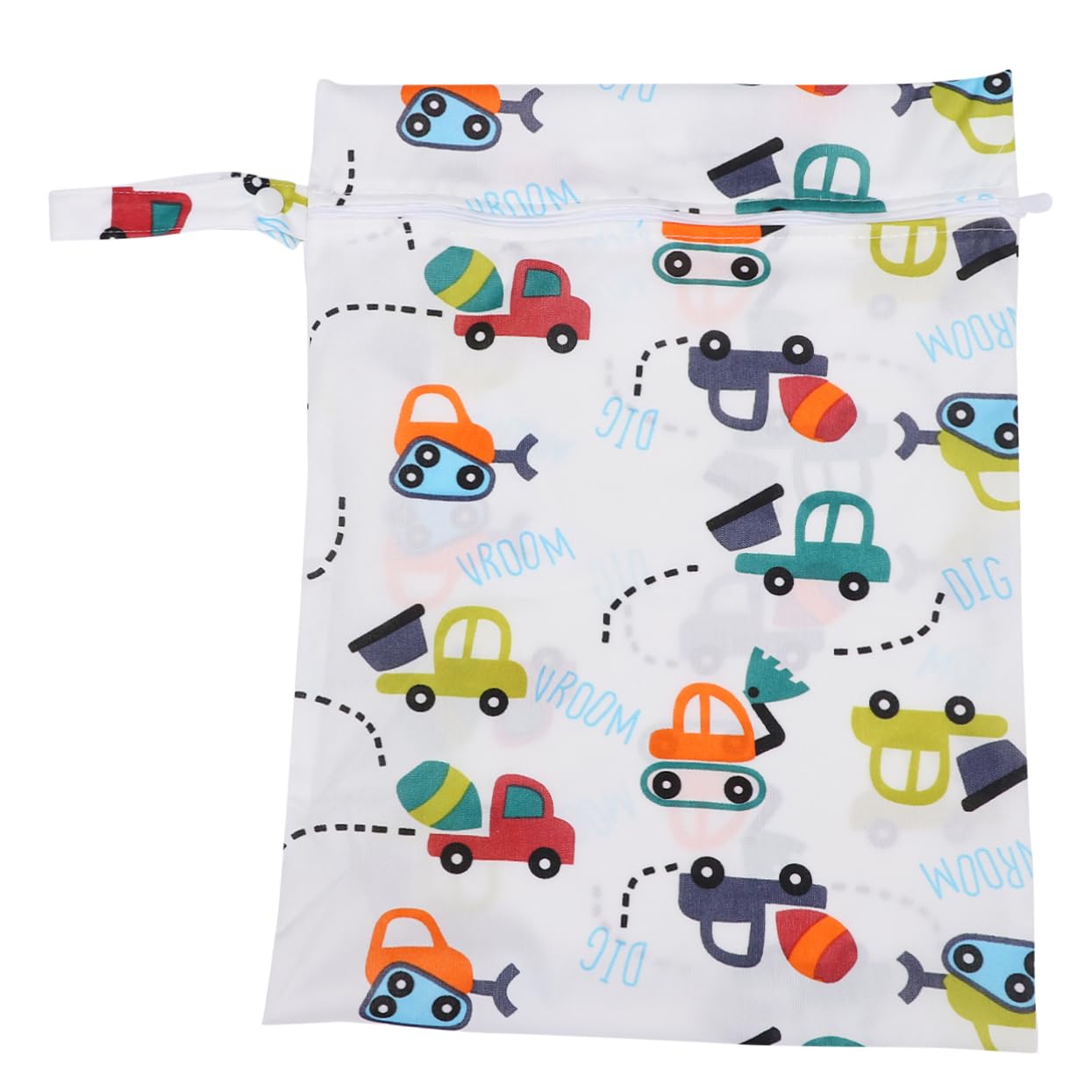 waterproof diaper bag stash bag waterproof storage tote zip lock organizer Reusable Wet Dry Printed Diaper Pouch Nappy Bag Infant Diaper Bag baby single zipper