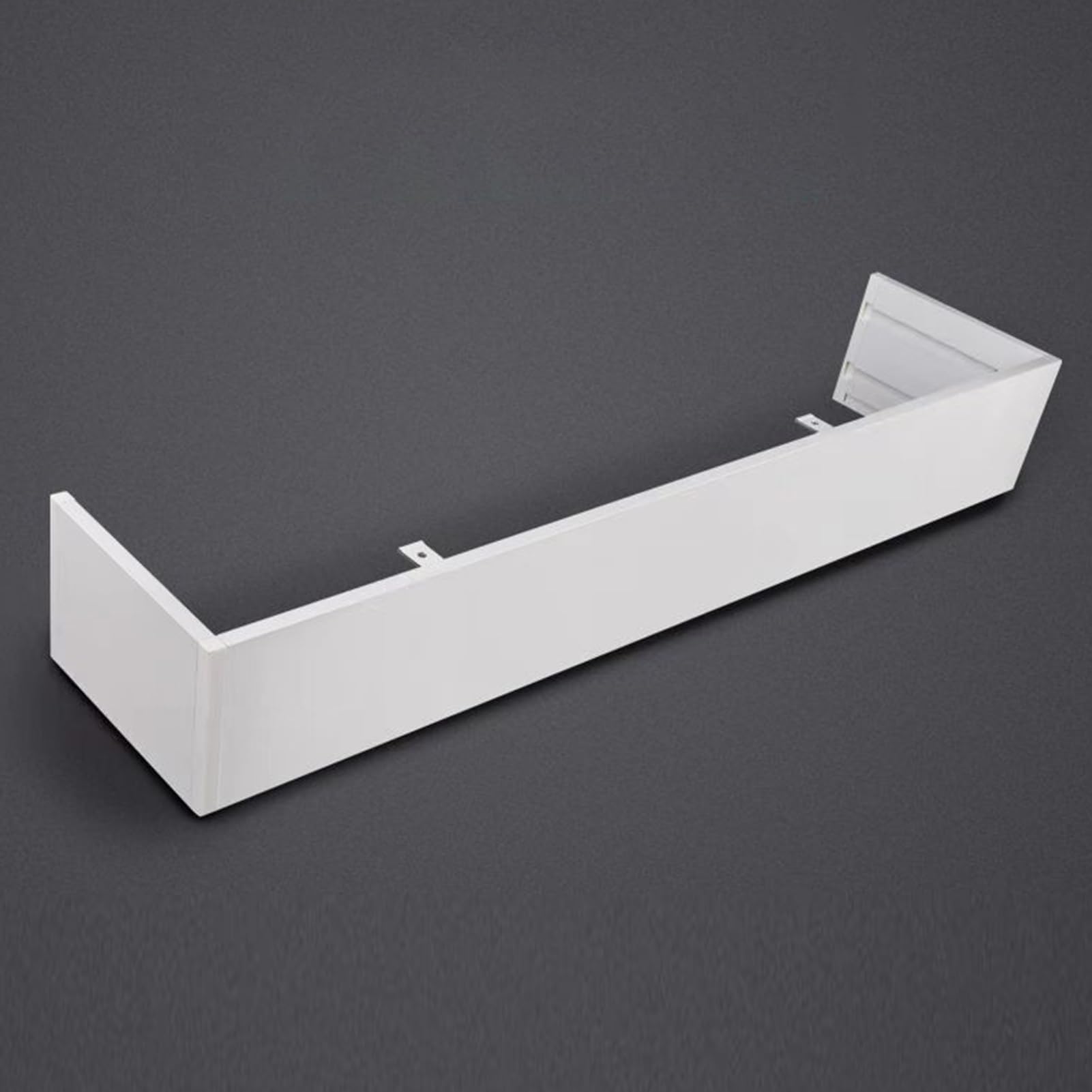 Forestalk Light Window Curtain Pelmet Box Ceiling Curtain Pelmet Box Without Tracks, Cuttable Curtain Pelmet For Double Curtain Track, Bedroom Decorative Curtain Valance For Bay Window(Size:2.8m (9.2Ft))