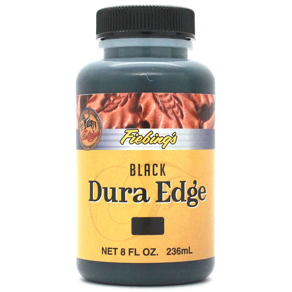8 Oz Fiebings Dura Edge - Black