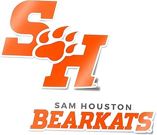 Desert Cactus Sam Houston State University Sticker Sam Houston State Bearkats Vinyl Decal Laptop Water Bottle Car Scrapbook Sheet (4 Inch Set V1)