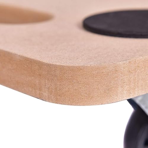 Miniatura 6 de Casart - Carretilla de madera con 4 ruedas