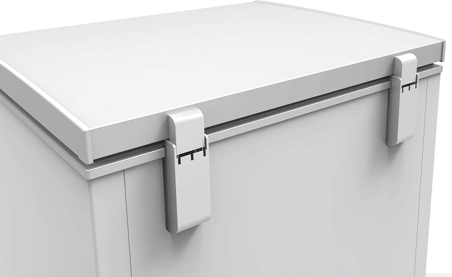 Avanti 7.0 Cu. Ft. Garage Ready Chest Freezer with Flip-Up Lid, Removable Storage Basket, External Temperature Control, Manual Defrost, and Power Indicator Light. 7.0 cu.ft., White