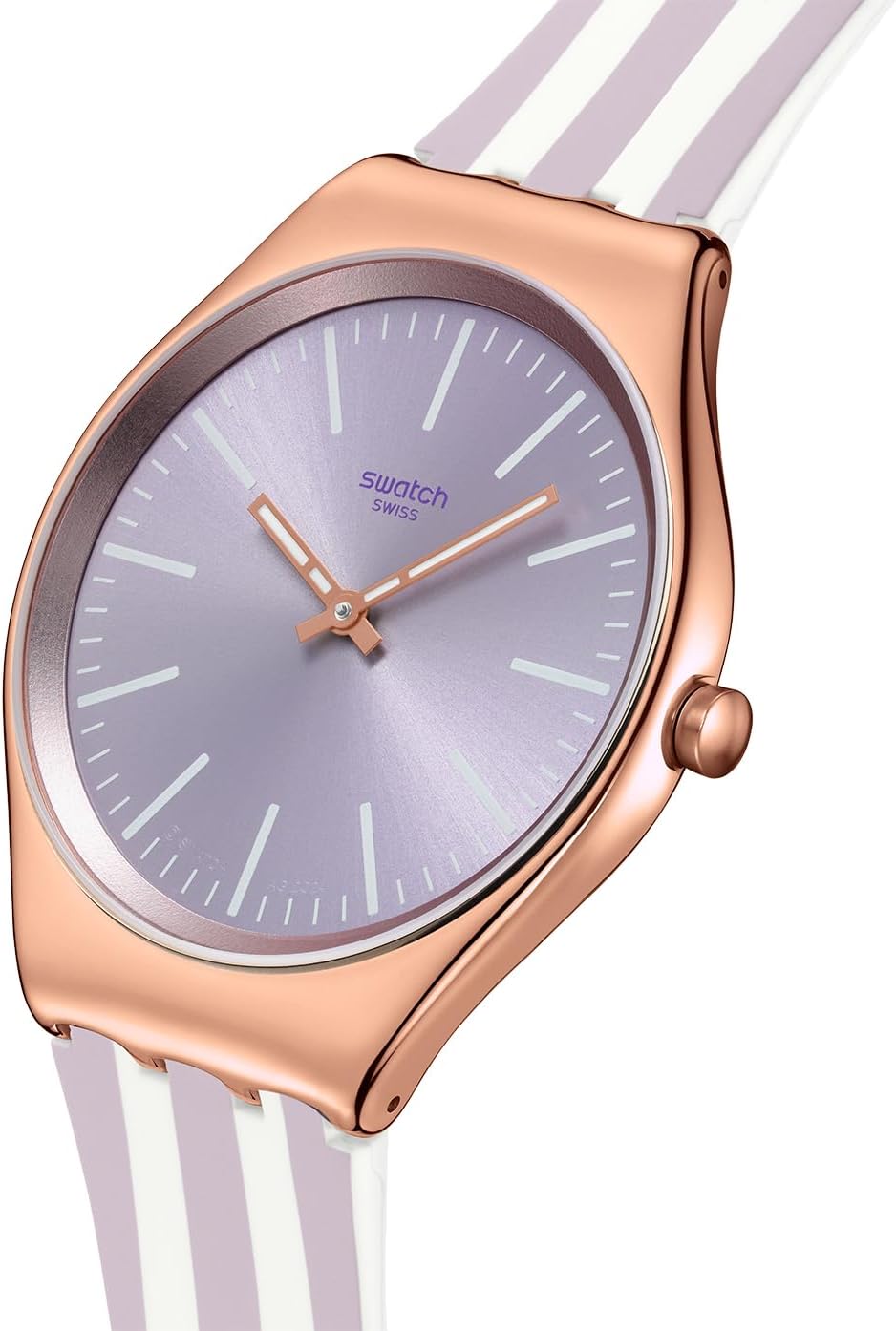 Swatch Unisex Casual Watch Green Stainless Steel Quartz Beach Hour