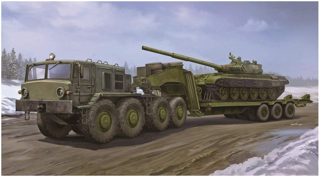 トランペッター　1/35 MAZ-537G withセミトレーラ― Amazon | トランペッター(TRUMPETER) 1/35 ソビエト連邦 MAZ