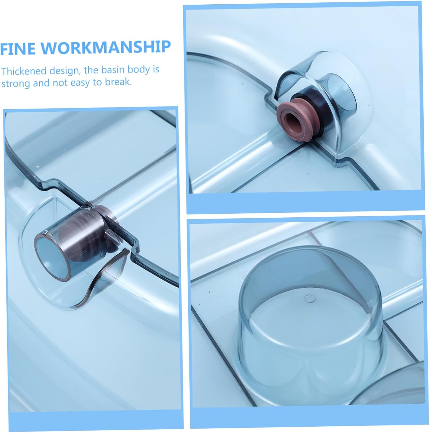 Portable Inflatable Hair Washing Basin for Bedridden Elderly and Pregnant Easy Use Tray Drain Tube for Comfortable Hair Care