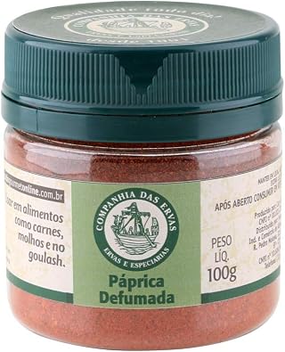 Páprica Defumada 100g (Pote Pet)
