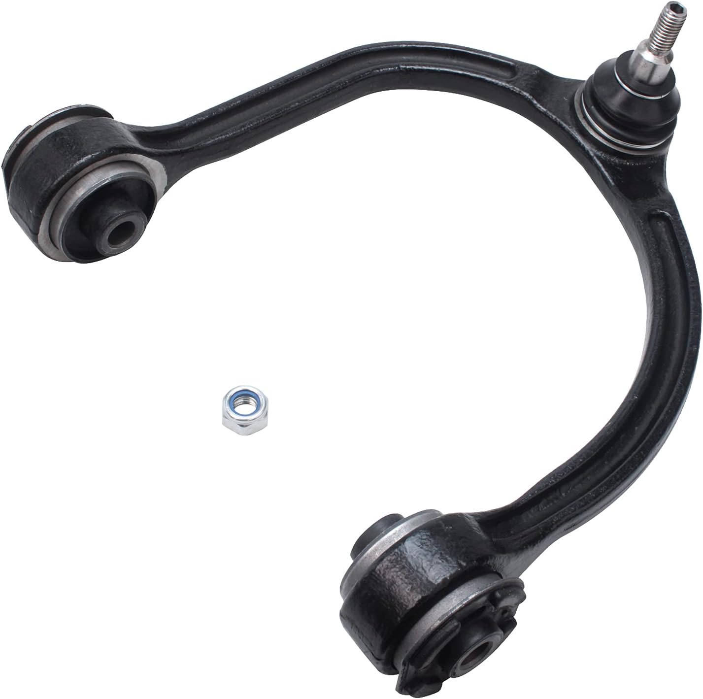 Detroit Axle - AWD Front Upper Control Arms for Chrysler 300 Dodge Charger Magnum Challenger, 2 Upper Control Arms w/Pre-Assembled Ball Joint Replacement Pair Set
