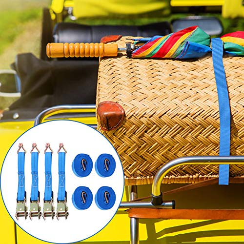 ULTECHNOVO Conjunto de Tiras de AmarraÃ§Ã£o de 4 Unidades Tiras de AmarraÃ§Ã£o Tiras de Bagagem Ajus