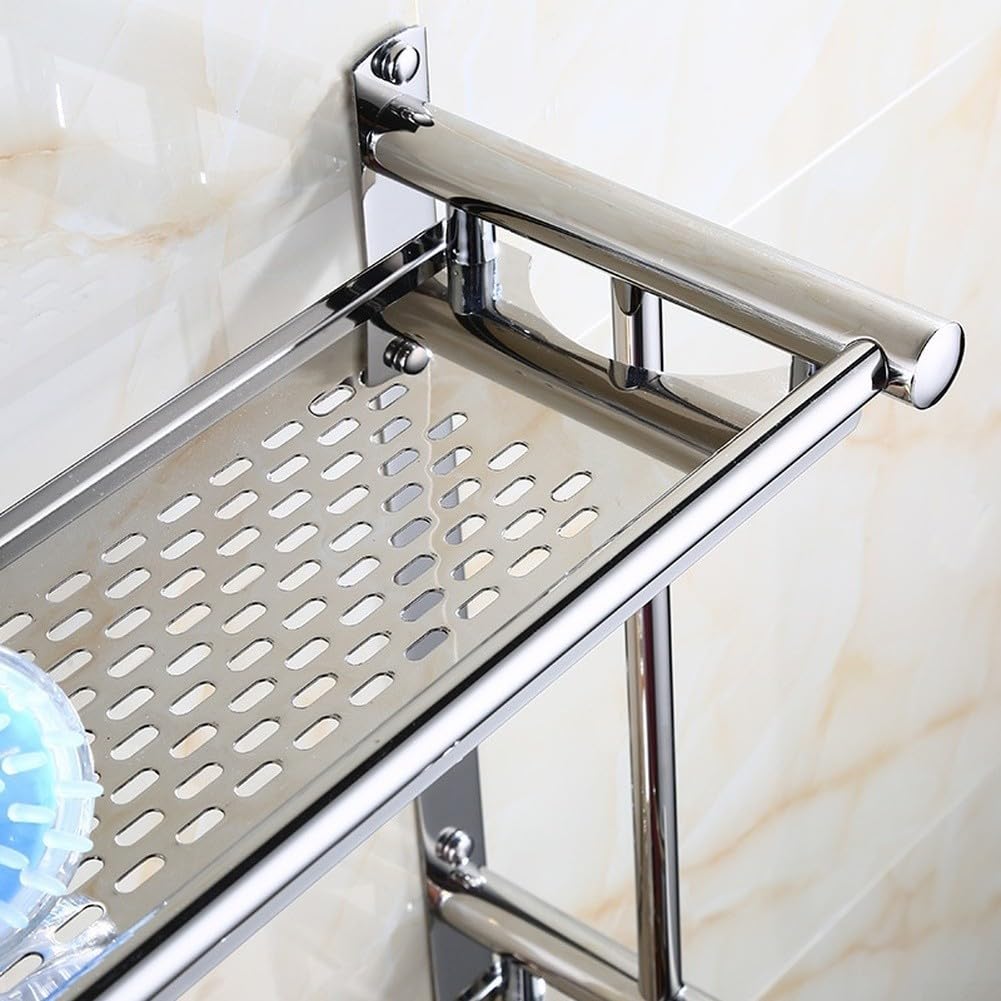 Toallero Baño para acero Inoxidable 304 para estante Pared Toallero(D)