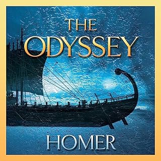The Odyssey Audiolibro Por Homer arte de portada