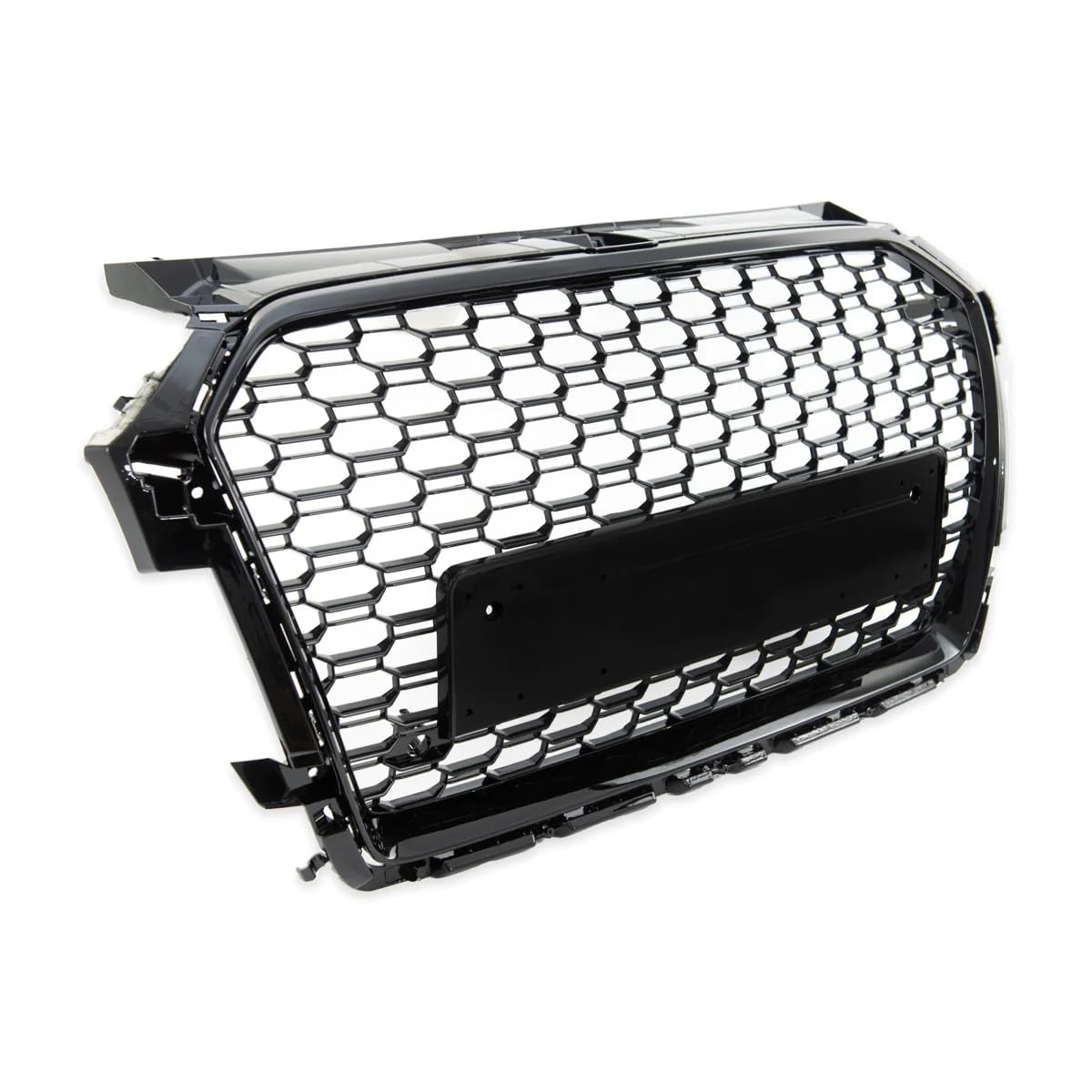 Calandra griglia radiatore per Audi A1 8X 2015-2018 nido d'ape nera lucida RS look