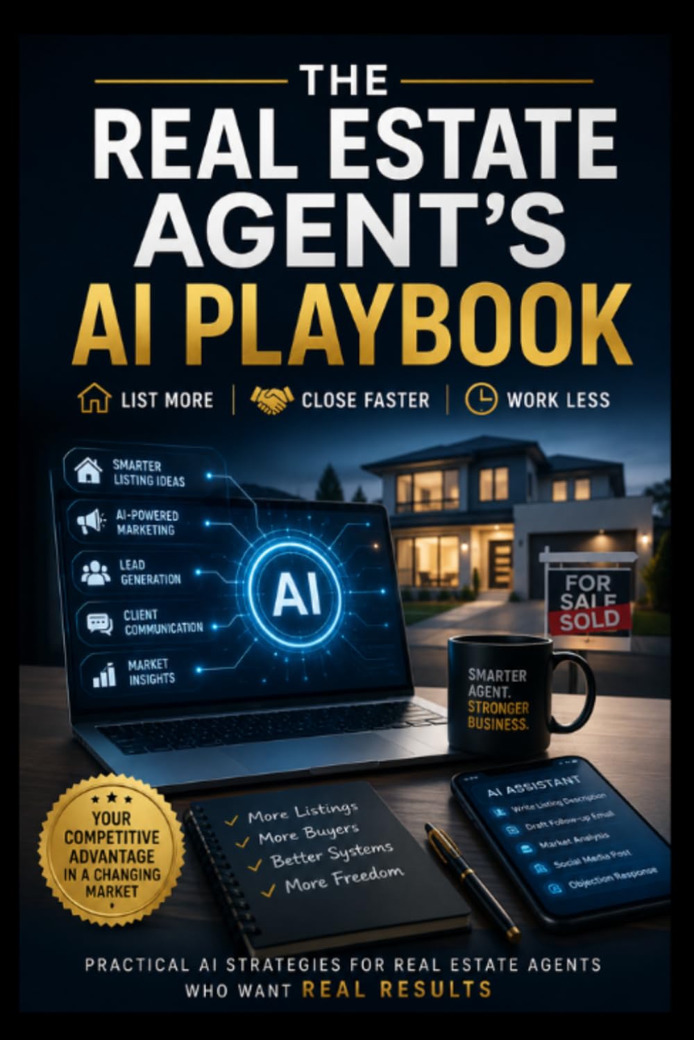 The Real Estate Agent's AI Playbook: List More. Close Faster. Work Less. — A Practical Guide to Using Artificial Intelligence to Transform Every Part of Your Real Estate Business