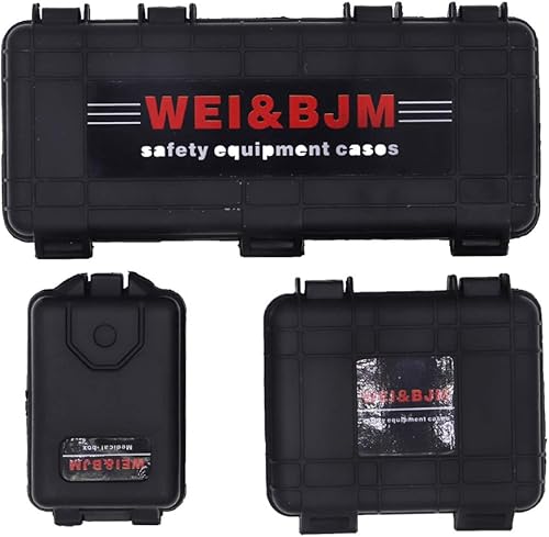 Miniatura 2 de REhobby 3 piezas 110 mini caja de herramientas tronco decoración accesorios para 110 RC Crawler Car Traxxas Trx4 Axial Scx10 90046 CC01 D90 D110