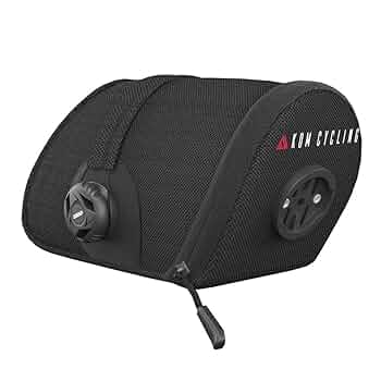 Amazon.com: KOM Cycling Saddle Bag Small - Bike Saddle Bag