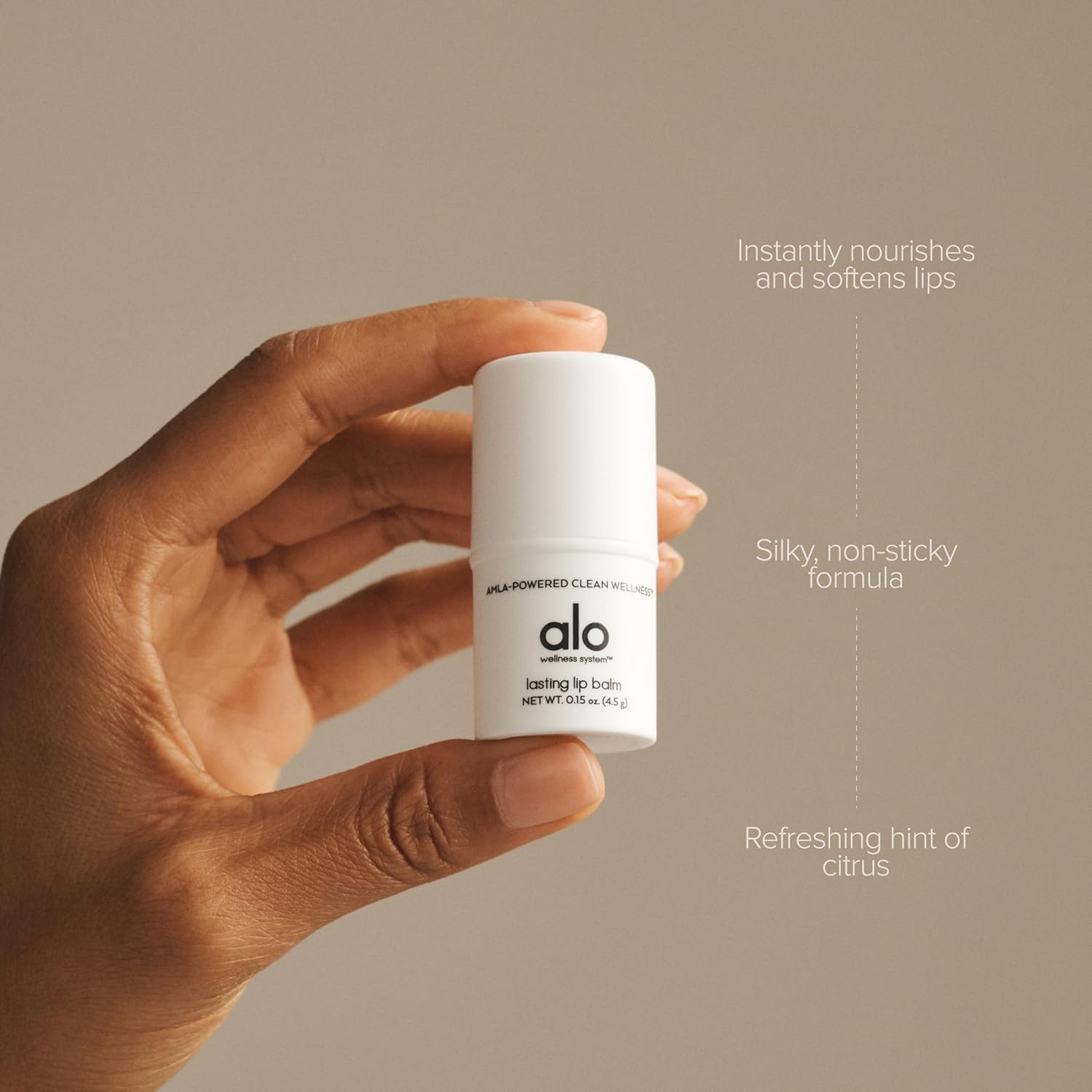 Amazon.com : ALO Lasting Lip Balm | Vitamin C-Enriched | Instant Moisture  and Hydration | Nourishing Formula Made with Aloe, Cocoa Butter & Rosehip |  Citrus Flavor | 0.15 oz | 2 Pack : Beauty & Personal Care