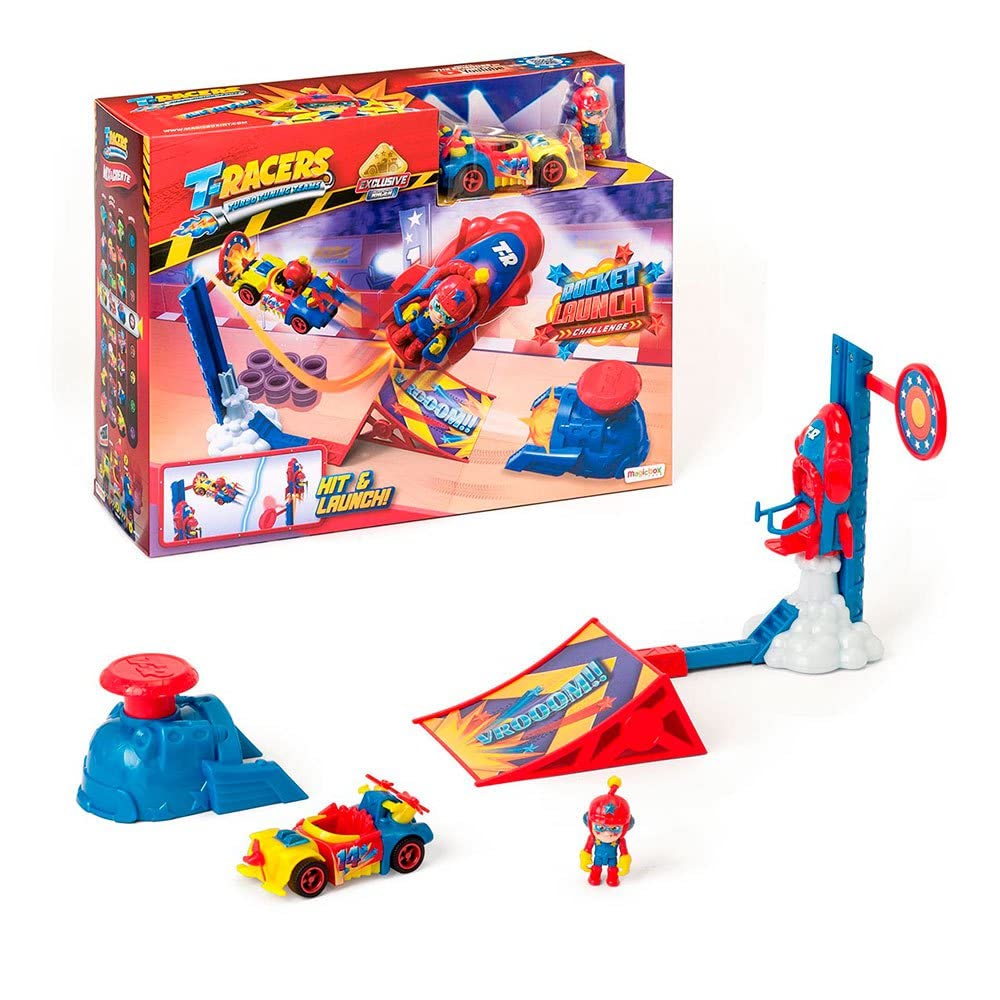 T-Racers S Rocket Launch Playset 4-Pieces