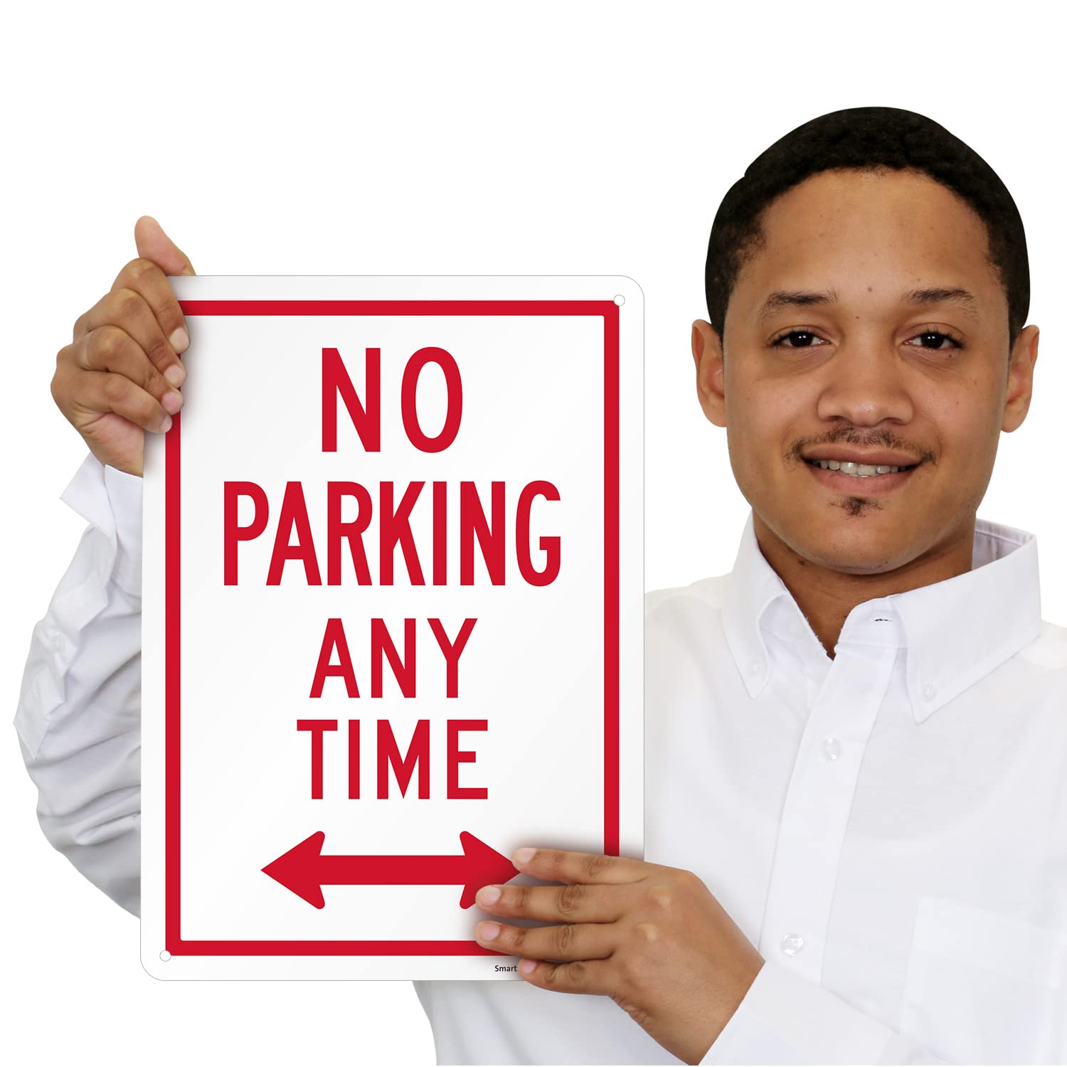 14x10 Sign Reflective Parking Sign No Parking Anytime Sign - 14x10 Inch Reflective ...