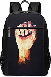 Zaino Scuola Casual Poligonale rialzato serrato, Uomo Donne Ragazze Ragazzi Zaino per Borsa Da Viaggio Zaini Scolastico per Pc Portatili