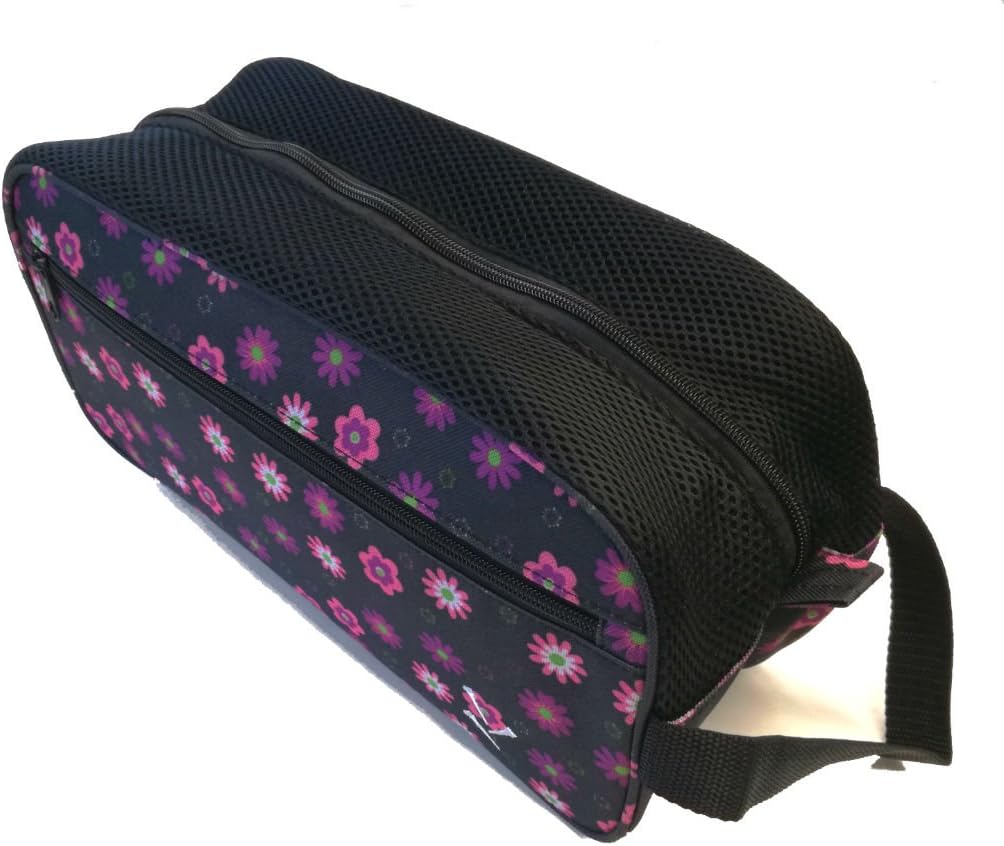 'Honfleur' Flower Patterned Ladies Golf Shoe Bag