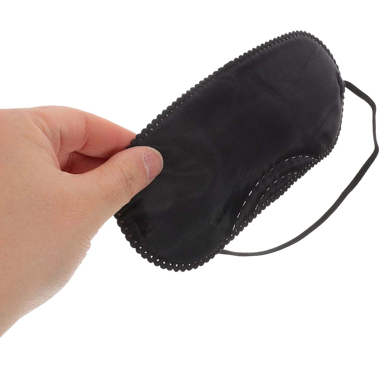 12 Pezzi Maschera per Gli Occhi da Gioco in Tessuto Morbido Regolabile per Party E Riunioni Familiari Design Unico per Atmosfera di Gioco Nero 18.5X7.5Cm